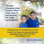 Catholic Education Arizona Receives $750,000 Grant from Virginia G. Piper Charitable Trust to Support New Changing Lives Division