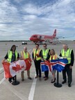 PLAY's inaugural flight from Toronto takes off