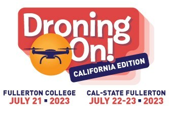 Droning On California 2023 logo