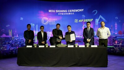 (from left to right: Mr Johnny Chiam, Mr Peter Koh, PBM, Mr Nick GC Tan, Mr Sun Liwei, Mr Zhang Lei, Mr Jonas Gunderson)