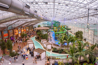 ISLAND WATERPARK-WORLD'S LARGEST INDOOR BEACHFRONT WATERPARK-OPENS AT ATLANTIC CITY's SHOWBOAT RESORT ON JUNE 30th