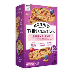 Nonni's THINaddictives® WINS TWO AWARDS IN GOOD HOUSEKEEPING'S 2023 BEST SNACK AWARDS