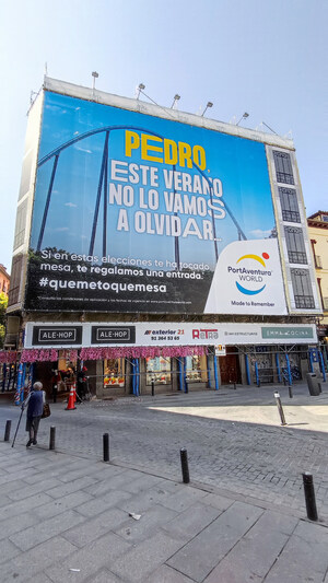 PortAventura World launches a disruptive campaign in the context of the Spanish General Elections on July 23rd