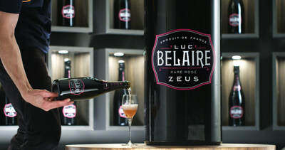 The making of Belaire ZEUS, the World’s Largest Bottle of Bubbly*Video link: https://youtu.be/WqzP6qpMydY
