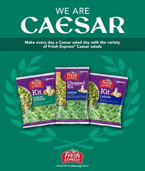 Fresh Express Spotlights America's Favorite Salad Flavor with Annual Caesar Celebration Promotion
