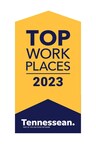 THE TENNESSEAN NAMES ENABLECOMP, LLC A WINNER OF THE TENNESSEE TOP WORKPLACES 2023 AWARD