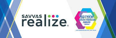 Savvas Learning Company is proud to announce that its Savvas Realize learning management system (LMS) has won the 2023 EdTech Breakthrough Award for “LMS Innovation of the Year.” Savvas Realize, a dynamic and flexible LMS for teaching and learning, was recognized as a “truly breakthrough educational technology solution built for today’s modern education challenges.”