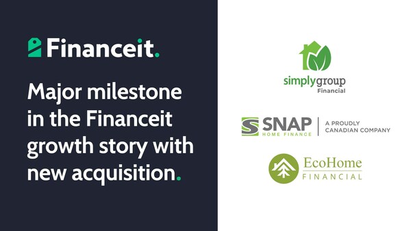 Major milestone in the Financeit growth story. (CNW Group/Financeit)