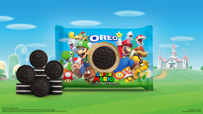 The limited-edition OREO x Super Mario™ cookies (CNW Group/Mondelez International, Inc.)