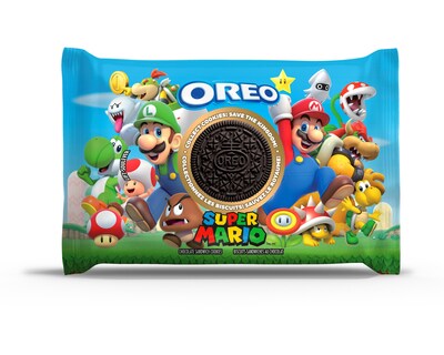 The limited-edition OREO x Super Mario™ cookies (CNW Group/Mondelez International, Inc.)