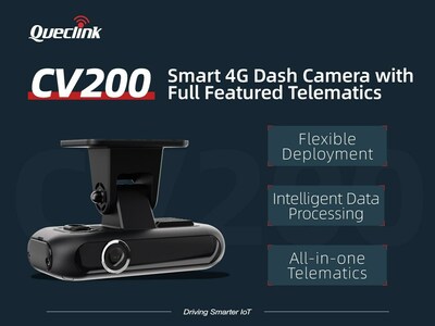 Queclink's CV200: Smart 4G Dash Camera with Full Featured Telematics