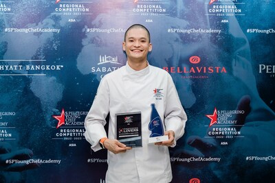 Ian Goh, winner of the Fine Dining Lovers Food for Thought Award