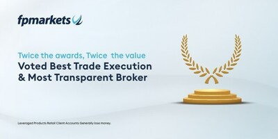 FP Markets 在 2023 年亞太區 Ultimate Fintech Awards 中被授予「最佳交易執行」獎及「最透明經紀商」獎