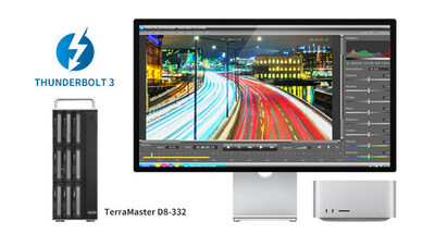 TerraMaster Provided Two High-speed Storage Solutions for 4K Video Editing-Thunderbolt3 RAID Storage and 10GbE NAS