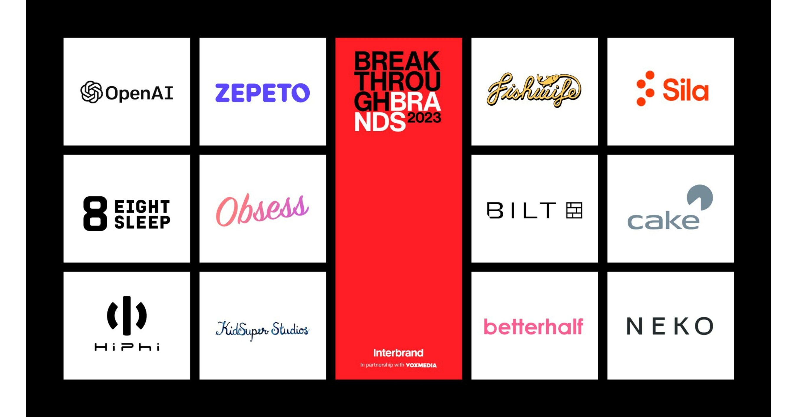 Interbrand launches 2023 Breakthrough Brands Report revealing the emerging  brands disrupting the global market