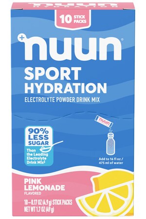 A Smooth Start to Summer Hydration Season with the New Nuun® Sport Electrolyte Powder Drink Mix