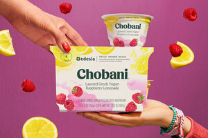 Chobani Continues to Invest in Combatting Child Hunger with Launch of Raspberry Lemonade Greek Yogurt Child Hunger Batch