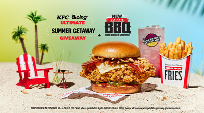 From July 3 to Aug. 13, every order of KFC’s new Ultimate BBQ Fried Chicken Sandwich gets you one step closer to paradise! KFC has teamed up with Going.com, the go-to travel membership site that finds flight discounts, to help one lucky winner score an ultimate summer vacay for two to Aruba.