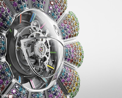MP-15 TAKASHI MURAKAMI TOURBILLON ONLY WATCH: A UNIQUE PIECE AND HUBLOT'S  FIRST CENTRAL FLYING TOURBILLON