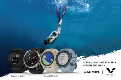 Garmin is proud to be the inaugural title sponsorship of the Vertical Blue freediving competition. The Vertical Blue 2023 by Garmin will take place from July 20 to July 30 at Dean's Blue Hole in the Bahamas, offering a deep diving challenge for freediving enthusiasts.