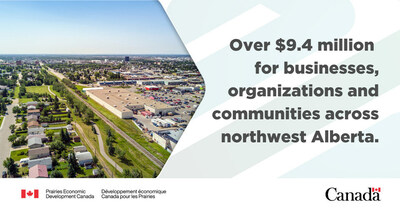 Minister Vandal launches PrairiesCan service location in Grande Prairie and announces federal investments across northwest Alberta (CNW Group/Prairies Economic Development Canada)