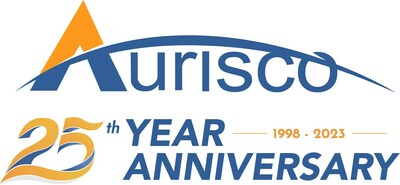 Aurisco 25th Anniversary Logo