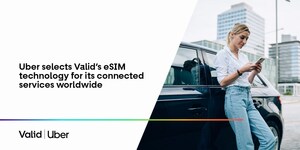 Uber elige la tecnología eSIM de Valid para sus servicios conectados en todo el mundo