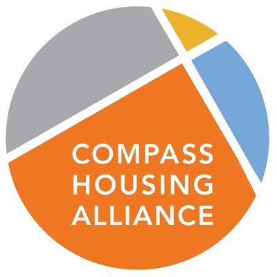 Color logo transparent (PRNewsfoto/Compass Housing Alliance)