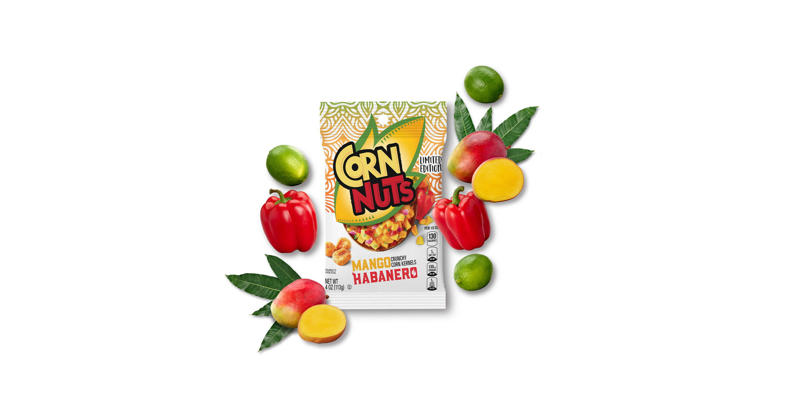 Corn Nuts® Brand Turns Up the Sweet Heat with New Mango Habanero Flavor
