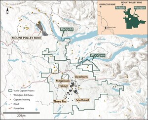 VIZSLA COPPER COMPLETES ACQUISITION OF RG COPPER CORP