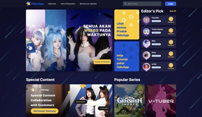HaluApp menyatukan para kreator dan perusahaan di industri animasi, komik, dan game Indonesia