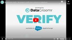 DataGroomr Announces Verification for Email, Phone, and Address | Validation by DataGroomr Verify on Salesforce AppExchange, the World's Leading Enterprise Cloud Marketplace