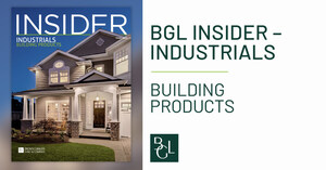 The BGL Industrials Insider -- Long-Term Outlook for the Building Products Industry Remains Favorable