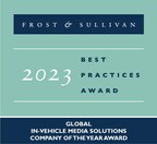 Cinemo Awarded by Frost & Sullivan for Its Market-leading Position and Delivering Outstanding In-Car Infotainment
