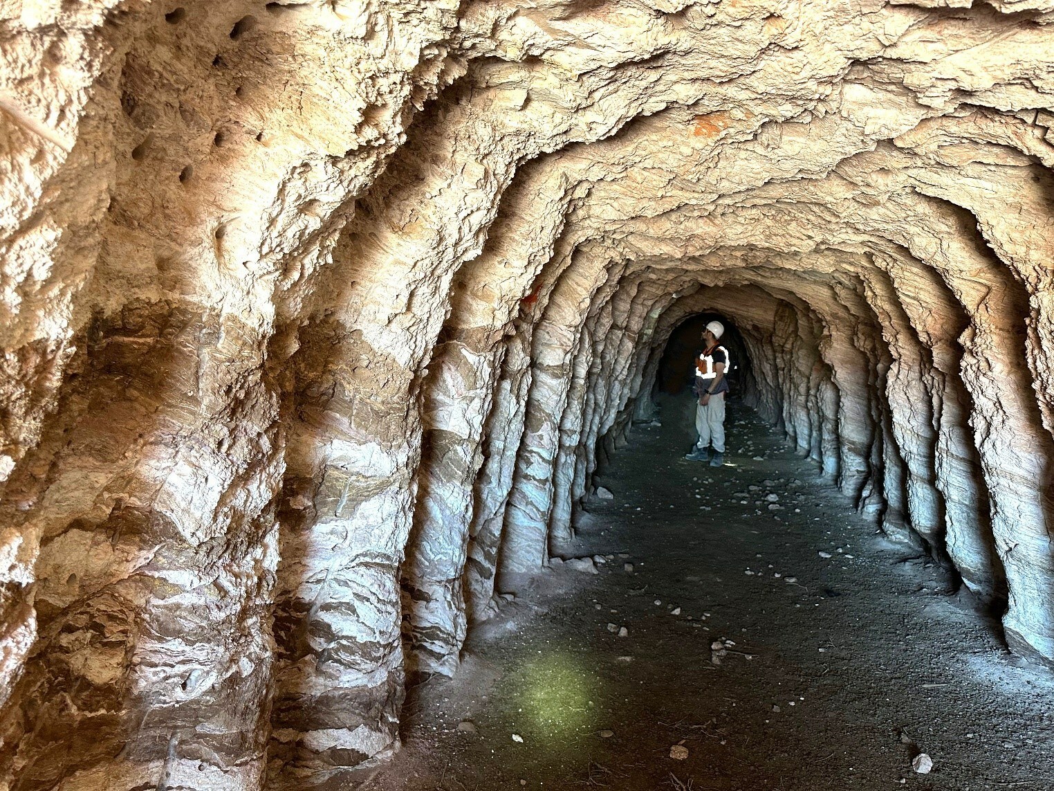 Figure 2– Tirzzit underground galleries (CNW Group/Aya Gold & Silver Inc) Figure 2– Tirzzit underground galleries (CNW Group/Aya Gold & Silver Inc)