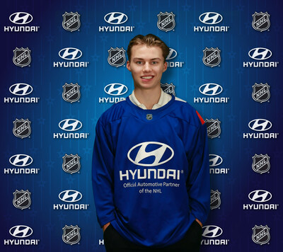 Hyundai Canada athlete, Connor Bedard (CNW Group/Hyundai Auto Canada Corp.)