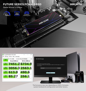 Hiksemi Launches PCIe 4.0 SSD FUTURE Series, 7450MB/S Leads The Next Generation Of Gaming SSDs