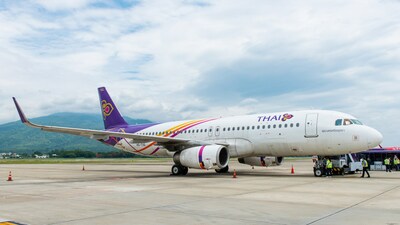 THAI Welcomes A320 to its Fleet (PRNewsfoto/Thai Airways International)