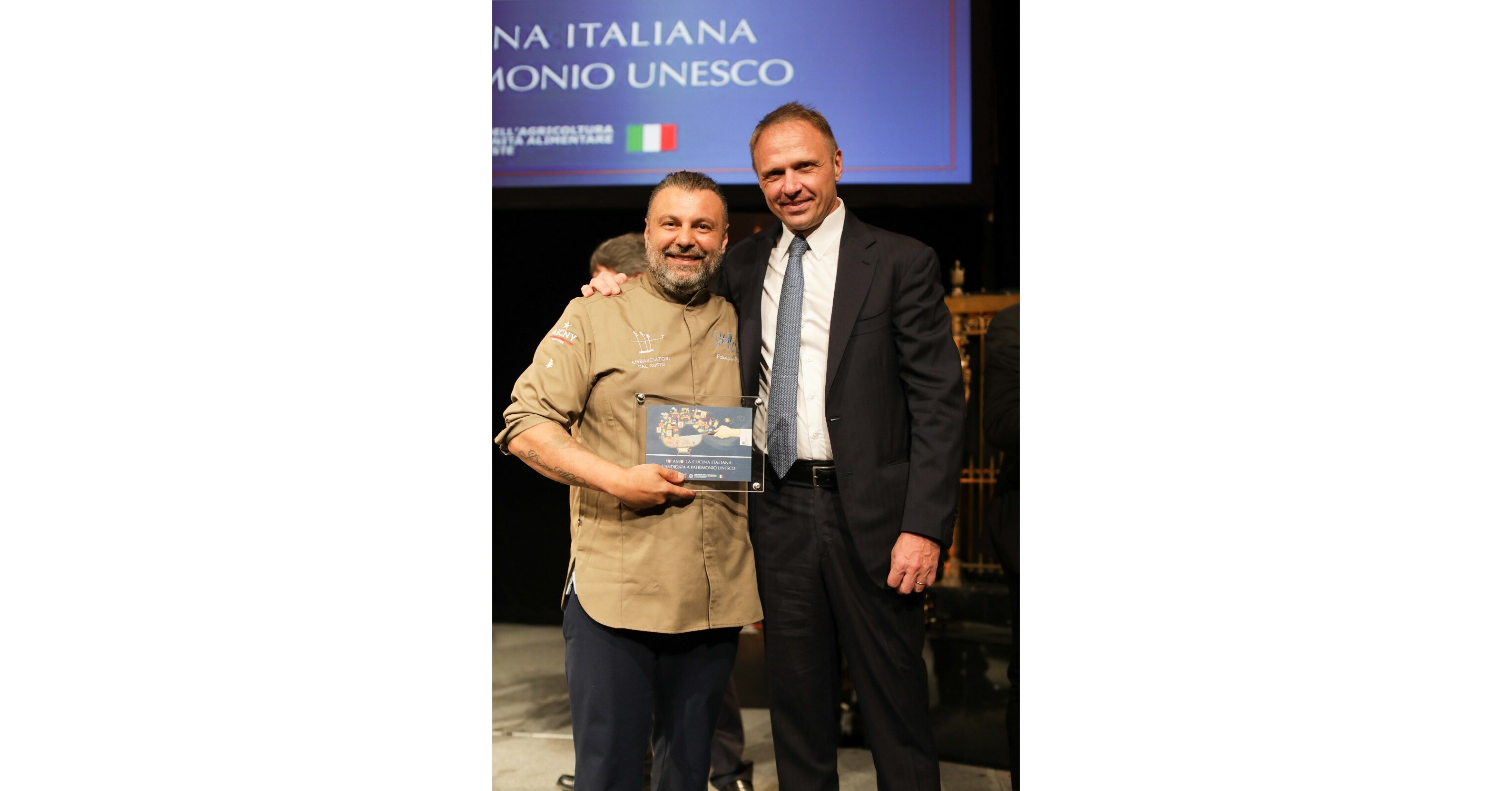 Fabrizio Facchini Shines as Italian Cuisine Ambassador at Prestigious Dinner Supporting UNESCO Candidacy