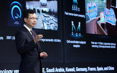 Chaobin Yang, Board Member, President of ICT Products & Solutions, Huawei (PRNewsfoto/Huawei)