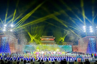 Foto da cerimônia de abertura da 9ª Conferência sobre Desenvolvimento do Tursimo de Shanxi. (PRNewsfoto/Xinhua Silk Road)