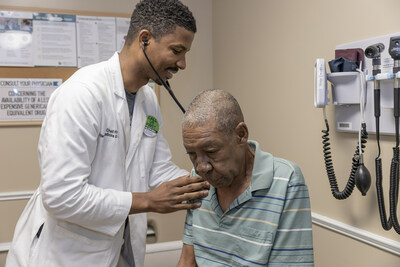 ChenMed, headquartered in Miami, is a privately owned medical, management, and technology company that delivers the high-touch and personalized primary care Medicare-eligible seniors need to enjoy better health. Dr. Chad Hines, left, and other ChenMed clinicians are transforming care for seniors by delivering VIP service and better health outcomes through more than 125 centers in 15 states