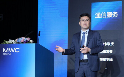 Liu Kang, Departamento Global de Marketing y Ventas de Soluciones a Operadores de Huawei (PRNewsfoto/Huawei)