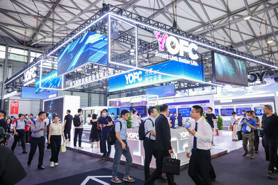 YOFC faz uma aparição impressionante no MWC Shanghai 2023 (PRNewsfoto/YOFC)