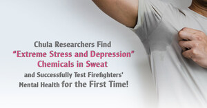 Chula Researchers Find "Extreme Stress and Depression" Chemicals in Sweat and Successfully Test Firefighters' Mental Health for the First Time!
