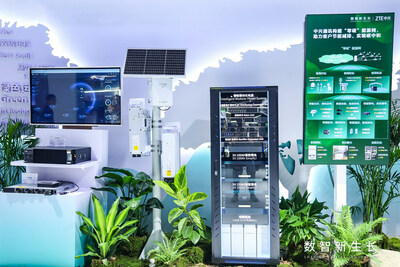ZTE's green networking empowers sustainable development (PRNewsfoto/)
