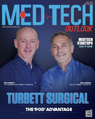 Turbett Surgical CEO Mike Zimmer and co-founder Rob Turbett