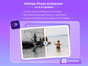 HitPaw Introduces Groundbreaking Photo Enhancer v2.4.0 with Exciting New Scratch Repair Model