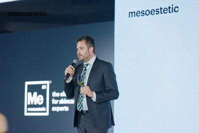 Carles Font Martin, Co-CEO of mesoestetic,shared mesoestetic's brand story and development plan in China