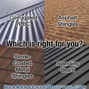 Choosing a new roof can be difficult. Bob Behrends Roofing makes it easy.